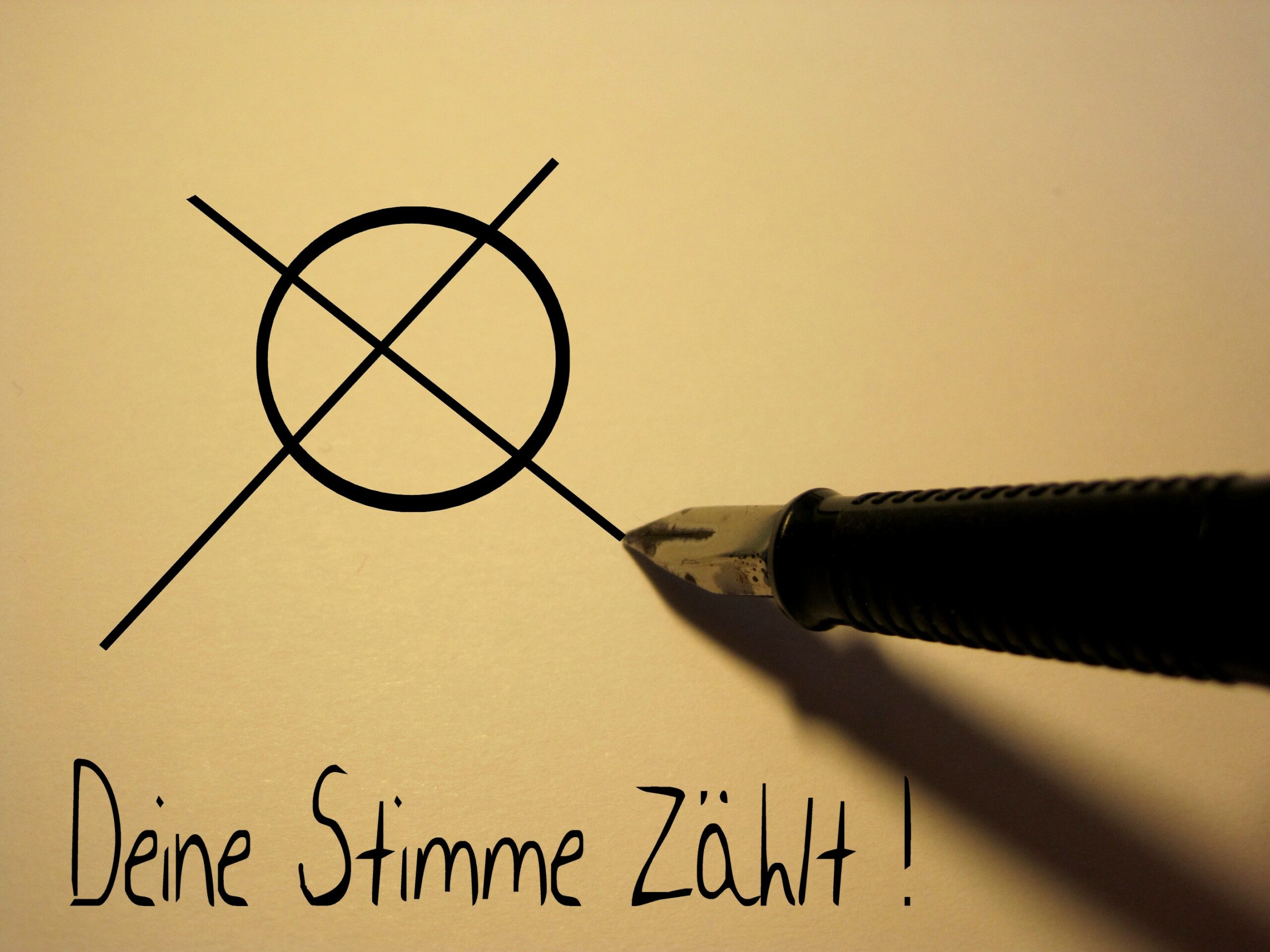 Deine Stimme zählt