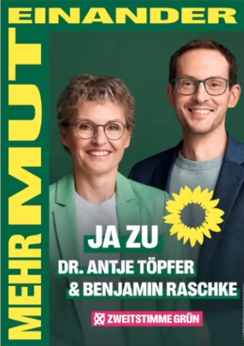 Plakatatmotive zur Landtagswahl 2024