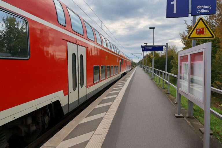 Initiative der Bündnisgrünen erfolgreich: Direktverbindung über Calau während Sperrung der Bahnstrecke Lübbenau–Cottbus kommt