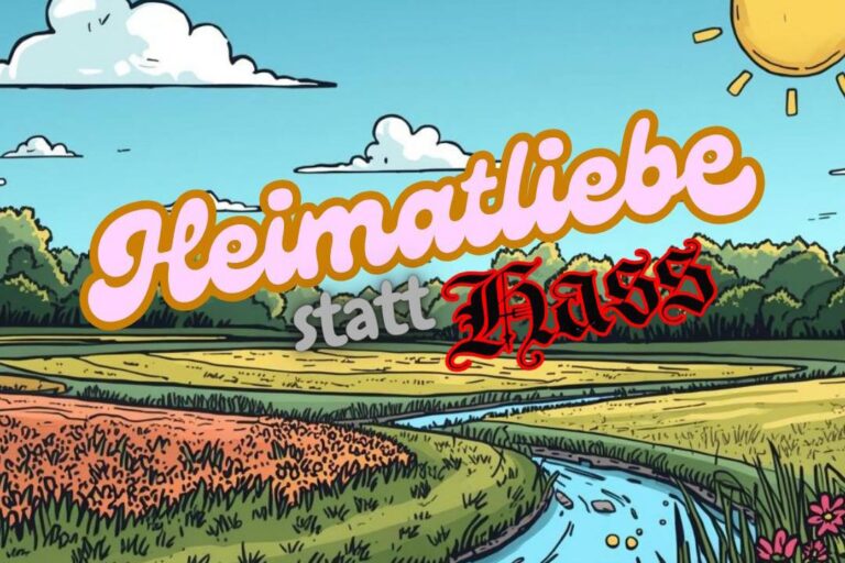 Heimatliebe statt Hetze: Bündnisgrüne folgen Aufruf gegen Rechtsextremismus nach Groß Kölzig